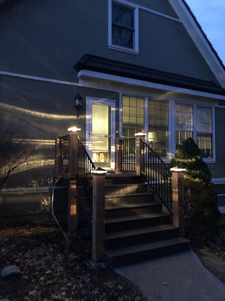 Deck Lighting / Outdoor Lighting in Overland Park.